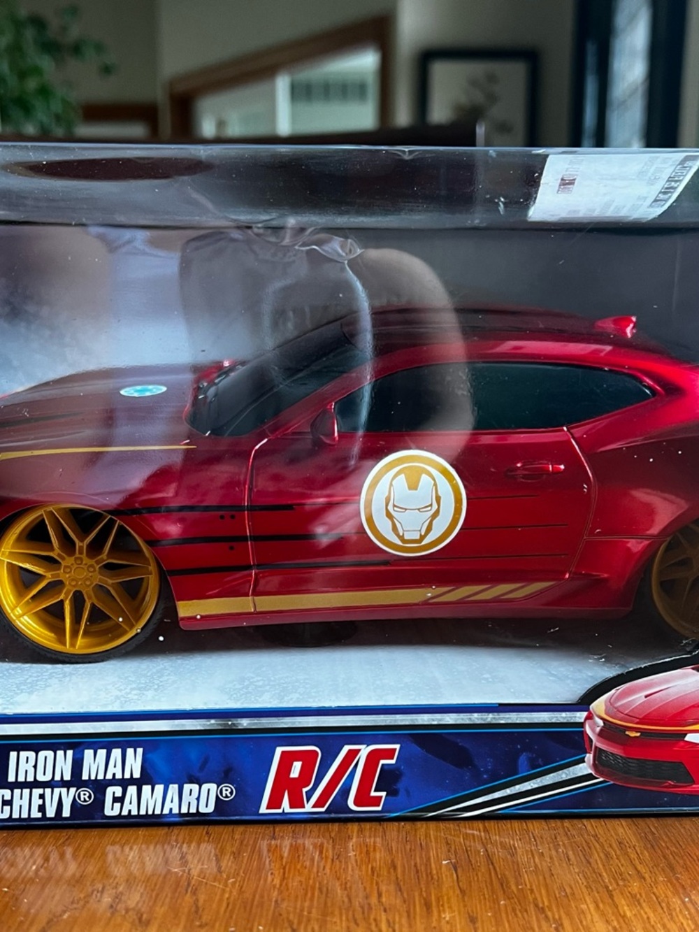 Marvel Iron Man Red and Gold R/C Camaro